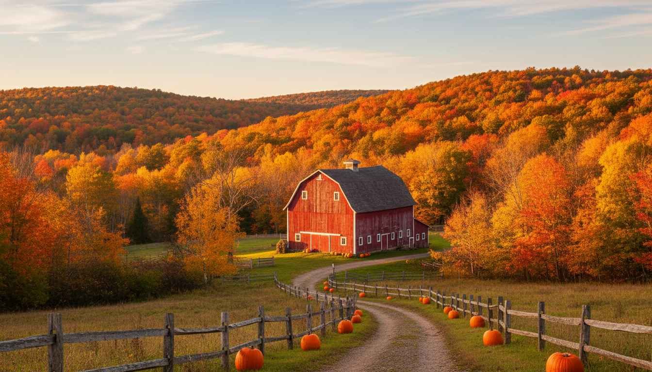 places to visit in the fall in the northeast