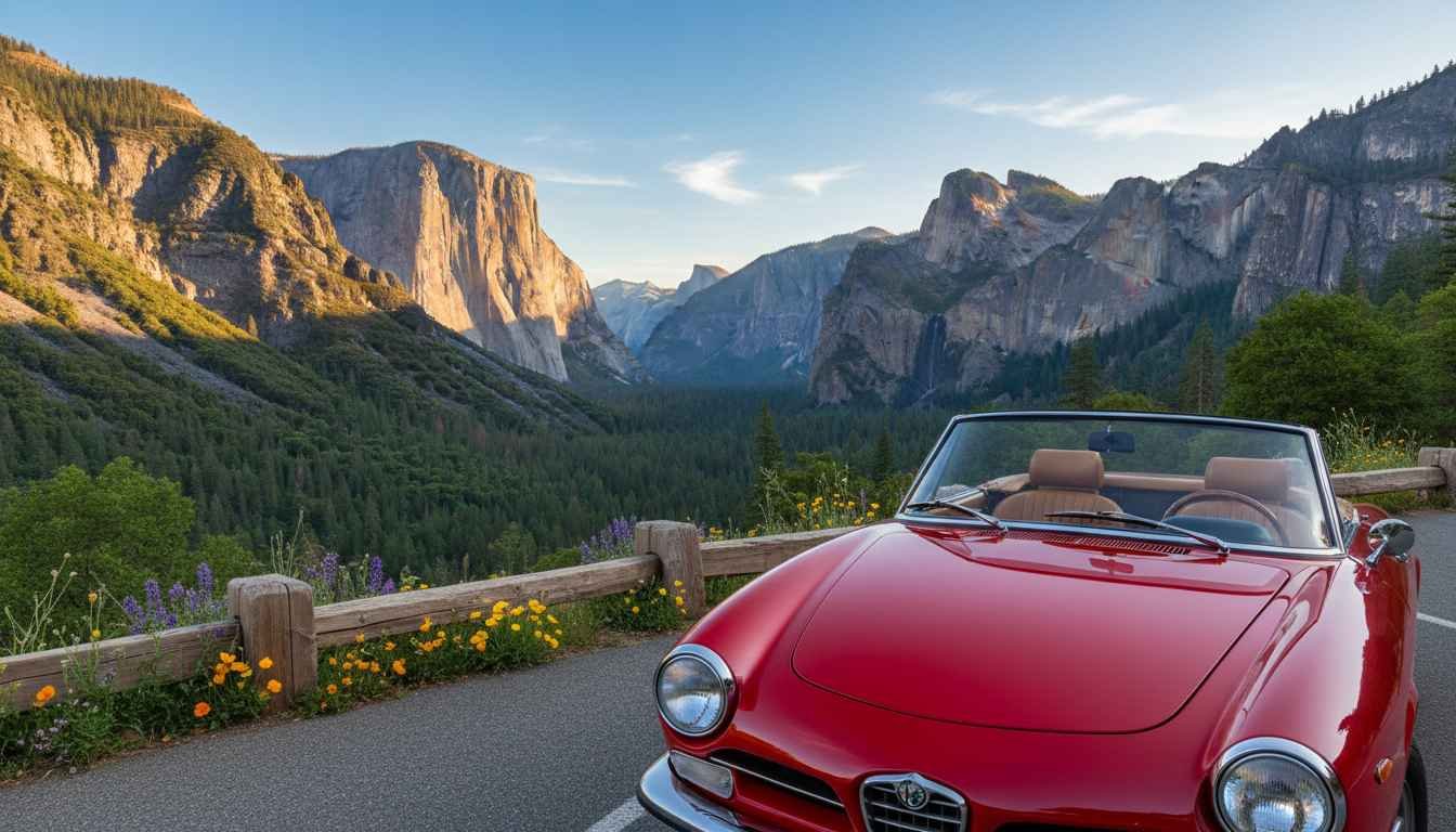places to visit in yosemite by car