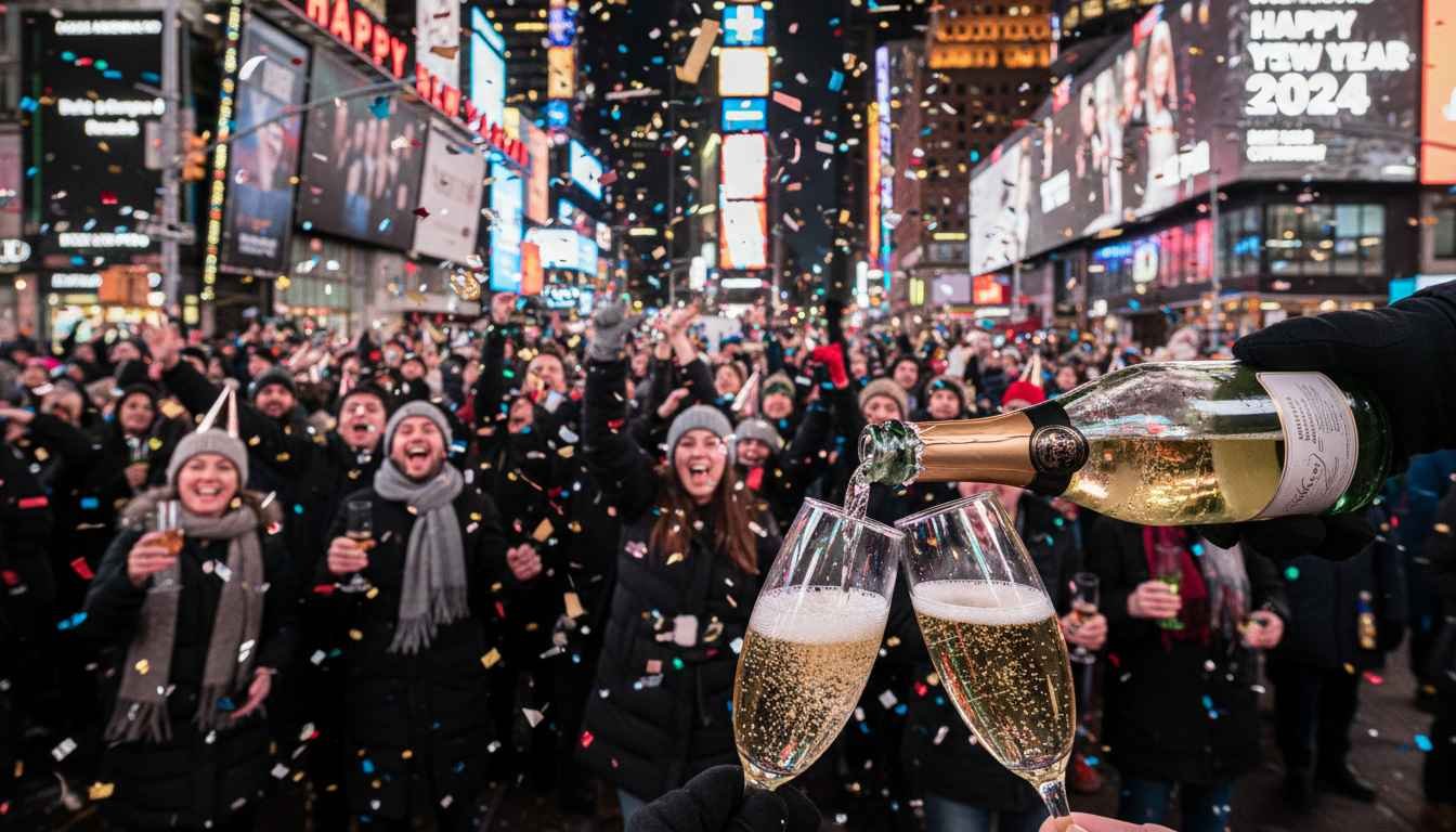 places to visit new years eve in the us